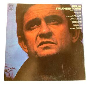 Johnny Cash "Hello I'm Johnny Cash" Vinyl LP Album Columbia Sound Stereo 1970 VG